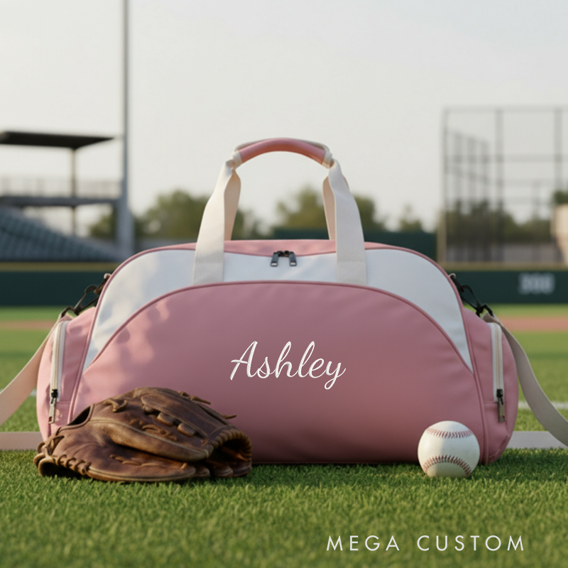 Personalized Duffel Bag with Name Custom Gym Bag for Travel Sports Duffel Bag Fitness and Outdoor Activities  