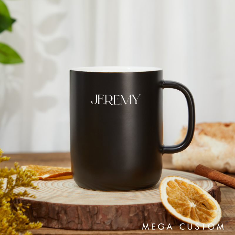 Personalized Ceramic Mug Custom Name Mug Coffee Mug Office Mug Christmas Gift Holiday Gift for Women Friends and Office Use