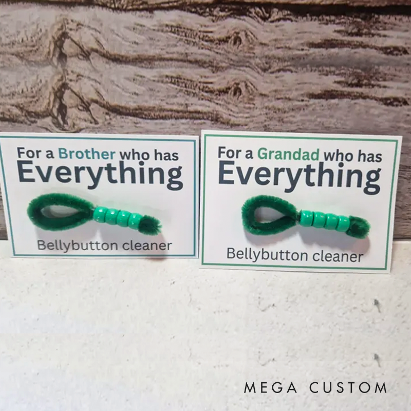 Belly Button Cleaner Joke Birthday Present Secret Santa Gift Birthday Gifts Gag Gift Joke Gift Funny Novelty Joke Stocking Filler