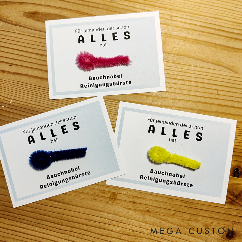 Funny Gift for Someone Who Already Has Everything Small Joke Gift Belly Button Cleaning Brush for Him/Her