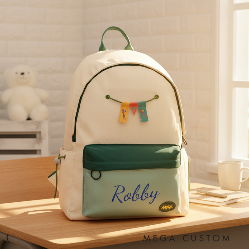 Personalized Kids Backpack Embroidered Backpack with Name Toddler Book Bag Gift Children's School Bag for Girls Boys Kids Preschool Backpack