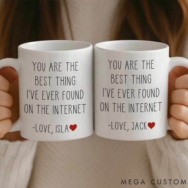 Personalized Mug for Him Her Valentine's Day Birthday Anniversary funny gift for her him husband boyfriend