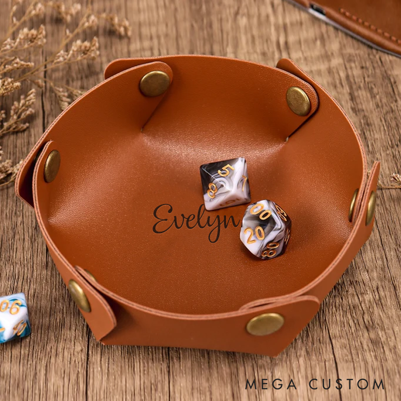 Personalized Leather Tray Gift Custom Leather Office Desk Organizer Catch All Tray Storage Tray Decorative Desk Tray leather Tray