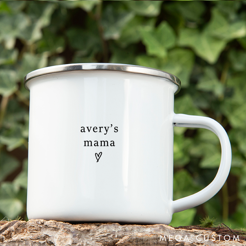 Personalized Name Mom Mug Custom Baby Shower Gifts Future Parent Gifts First Time Momma Mothers Day Birthday Present for Moms New Mama Gift 