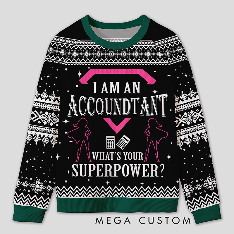 超级会计丑毛衣
