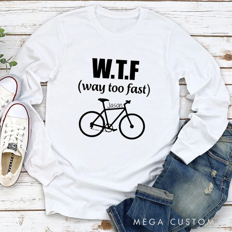Personalized Bicycle Gift Sweatshirt Bike lover Hoodie Cycling Biking Shirt Clothing Mountain Bike Lover Gift Funny Bike Shirt for Cyclists