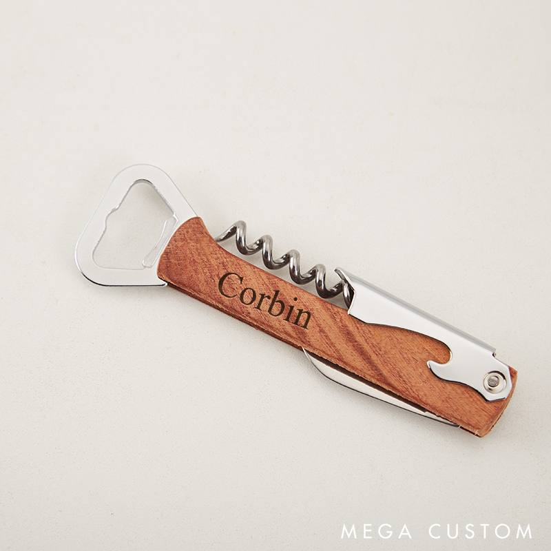 Personalized Bottle Opener Engraved Beer Bottle Opener Custom Home Bottle Opener Housewarming Gift Christmas Gift for Him