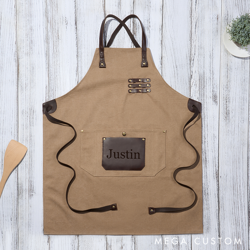 Personalized Apron with Name Custom Name Apron Chef Apron Mom Apron Baking Apron Chef Gift Baking Gift