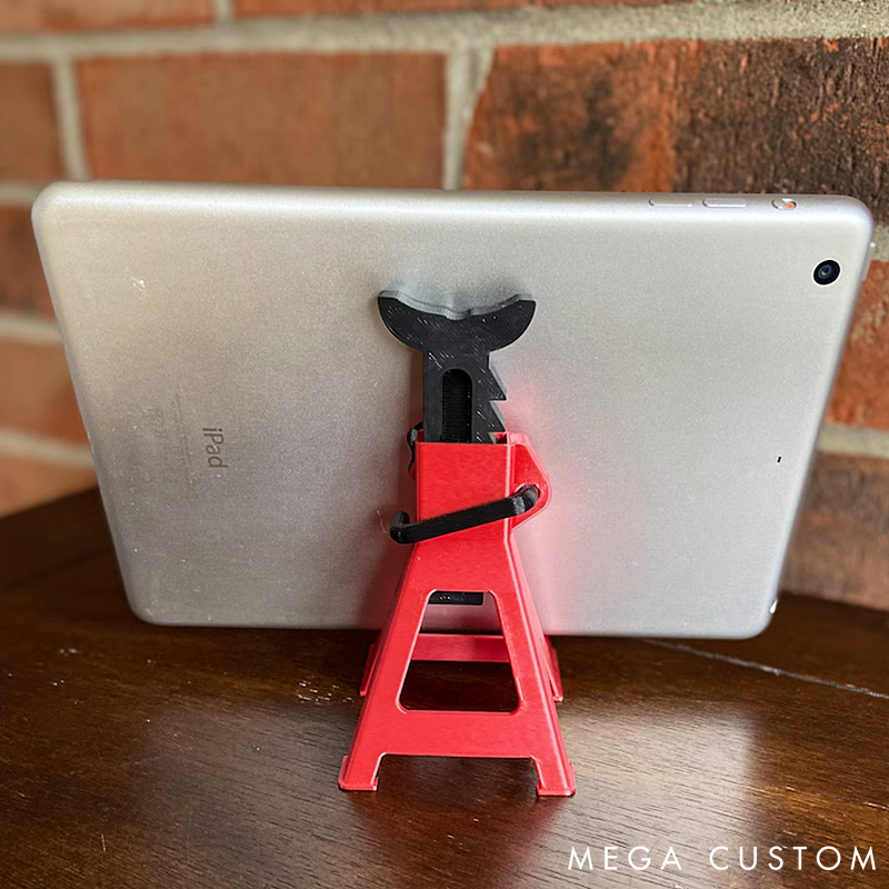 Jack Stand Phone Holder Mechanic Desk or Toolbox Accessory