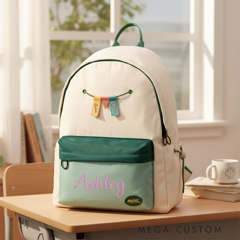 Personalized Kids Backpack Embroidered Backpack with Name Toddler Book Bag Gift Children's School Bag for Girls Boys Kids Preschool Backpack