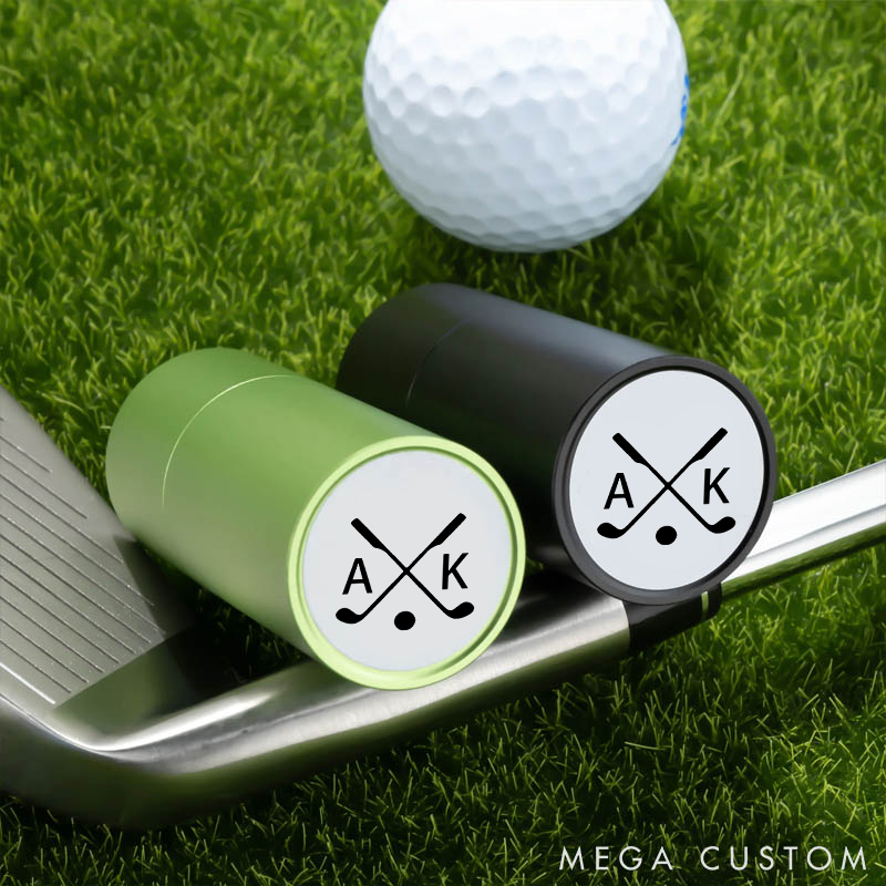 Personalized Initial Golf Ball Stamp Custom Golf Marker Golf Ball Stamper Gift for Golf Player