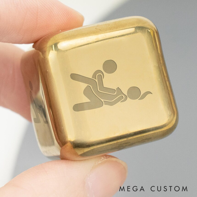 Personalized Date Night Ideas Dice Couples Intimate Game Custom Engraved Valentines Day Gifts Anniversary Gift For Husband & Wife