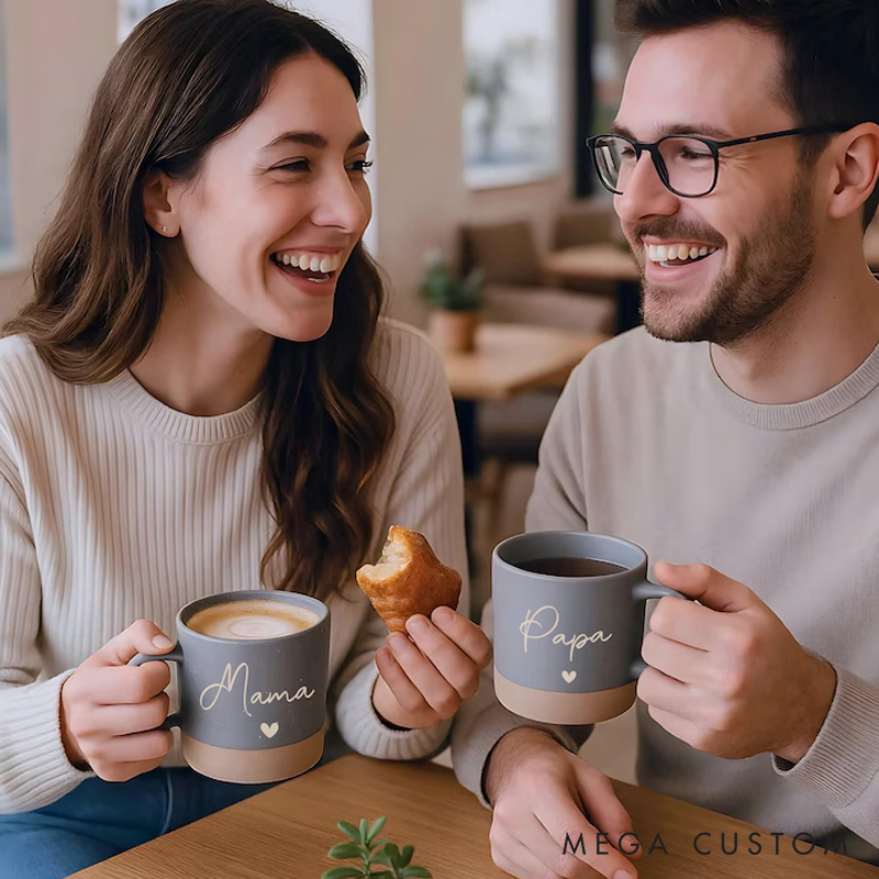 Personalized Mug with Name Gift Idea for Mom Dad Grandma Grandpa Birthday Gift Mother's Day gift