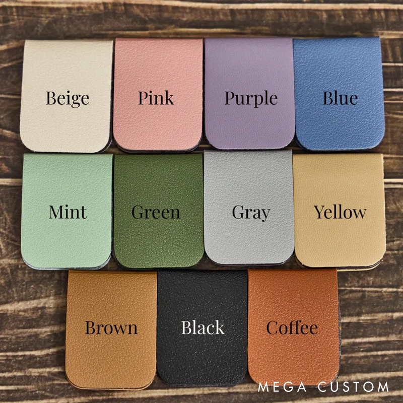 Personalized Birth Flower Magnetic Bookmark A Meaningful Book Lover Gift for Women