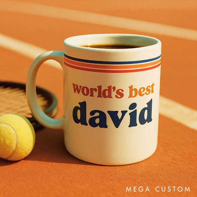 Personalised Coffee Cup Custom Retro Mug Gift For Him Vintage Custom Dad Gift Boyfriend Gift