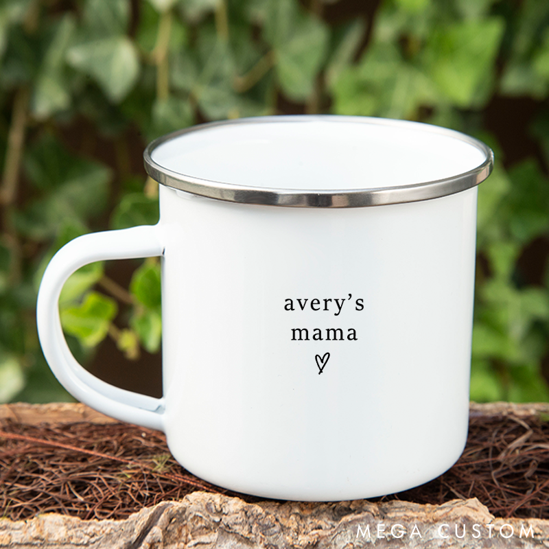 Personalized Name Mom Mug Custom Baby Shower Gifts Future Parent Gifts First Time Momma Mothers Day Birthday Present for Moms New Mama Gift 