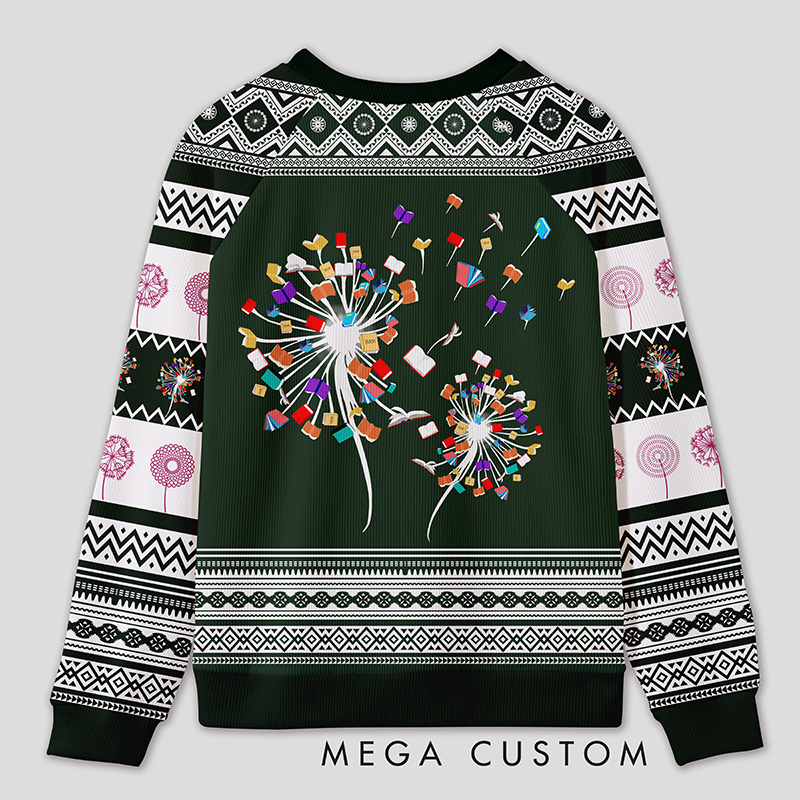 七彩书本重构蒲公英