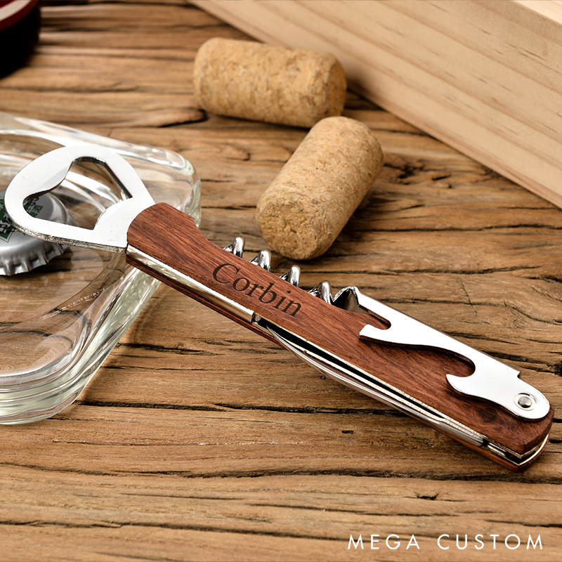 Personalized Bottle Opener Engraved Beer Bottle Opener Custom Home Bottle Opener Housewarming Gift Christmas Gift for Him