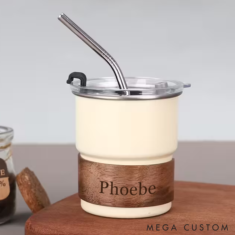 Personalised Camping Cup with Name Custom Stainless Steel Cup Camping Gifts Ideas For Campervan Camper Campervan Scene