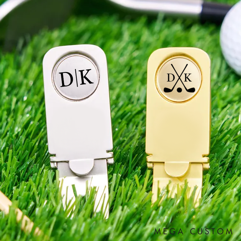 Personalized Golf Divot Tool With Ball Marker Engraved Custom Golf Retractable Divot Tool Groomsmen Golfer Gifts For Men Golf Accessories