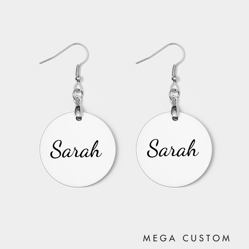 Personalized Earrings with Name Custom Jewelry for Women Gifts for Special Occasions  