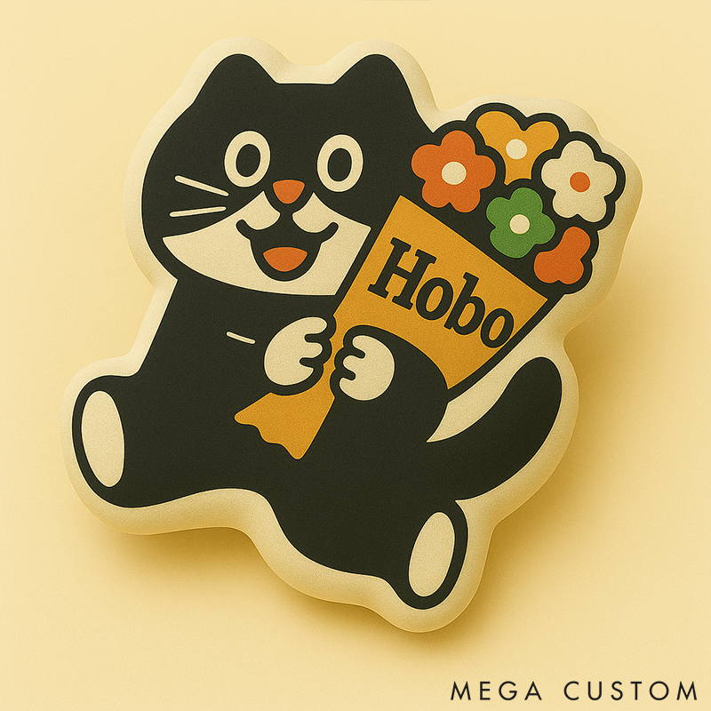 Personalized Throw Pillow for Cat Lover Cute Cat Throw Pillow Custom Throw Pillow with Name Gift for Kids Family Cat Lovers