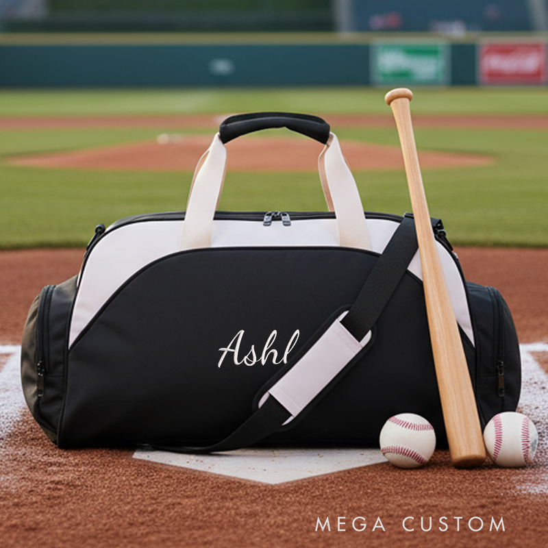 Personalized Duffel Bag with Name Custom Gym Bag for Travel Sports Duffel Bag Fitness and Outdoor Activities  