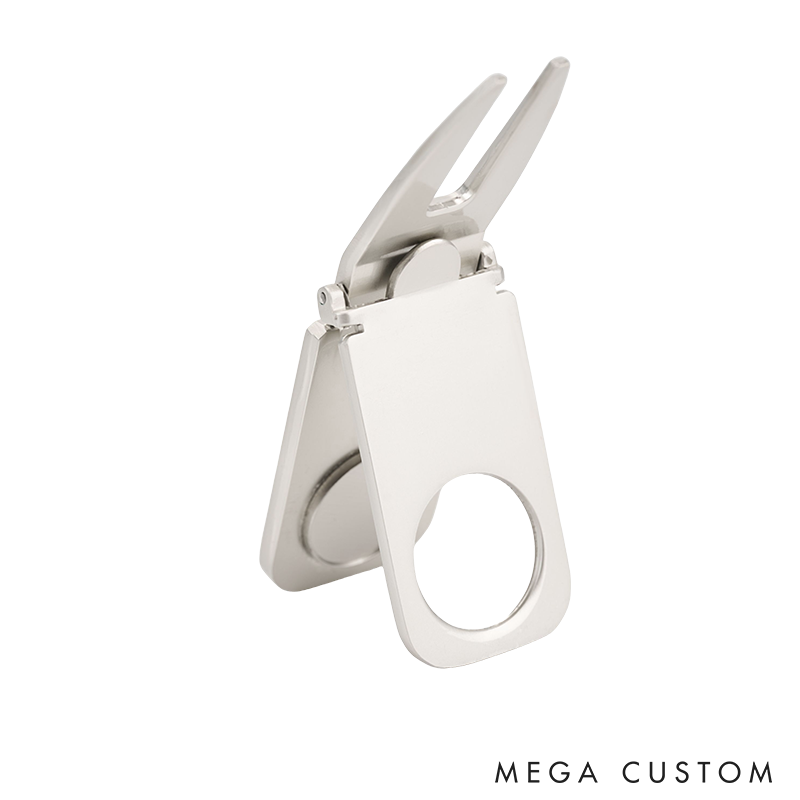 Personalized Golf Divot Tool Engraved Golf Ball Marker Metal Golf Fork Gifts for Men/Him/Golfer/Grandpa/Dad/ Gift for Him