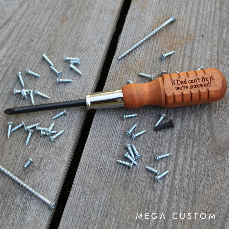 Personalized Screwdriver Christmas Gift Stocking Stuffer Tools For Him Gift For Dad Handyman Gift For Grandpa From Son Grandson