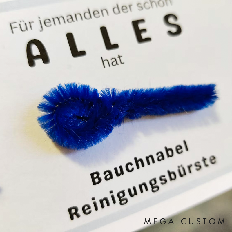 Funny Gift for Someone Who Already Has Everything Small Joke Gift Belly Button Cleaning Brush for Him/Her