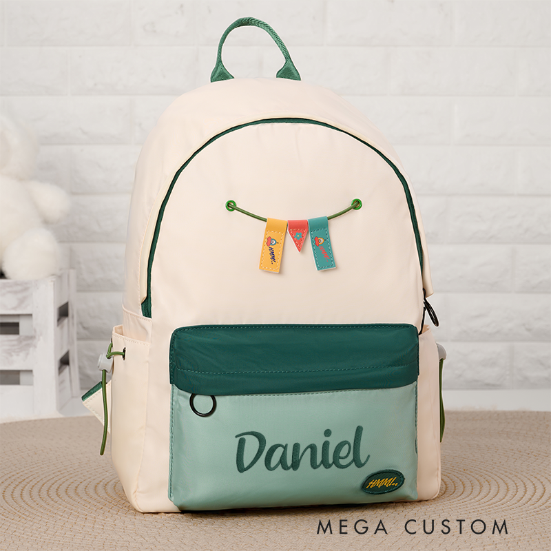 Personalized Kids Backpack Embroidered Backpack with Name Toddler Book Bag Gift Children's School Bag for Girls Boys Kids Preschool Backpack