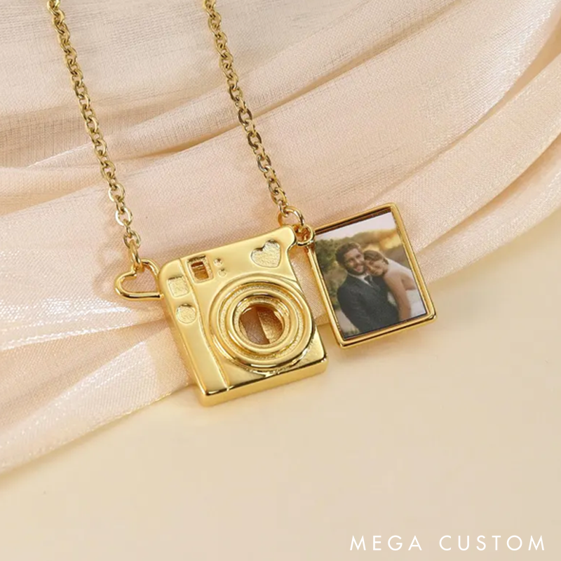 Personalized Locket with Photo Memorial Necklace Valentine's Day Gift For Her Gift For Couple Necklace for Her