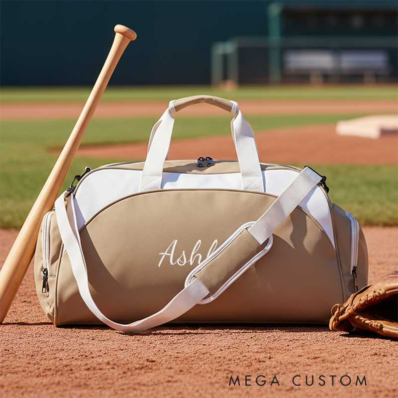 Personalized Duffel Bag with Name Custom Gym Bag for Travel Sports Duffel Bag Fitness and Outdoor Activities  