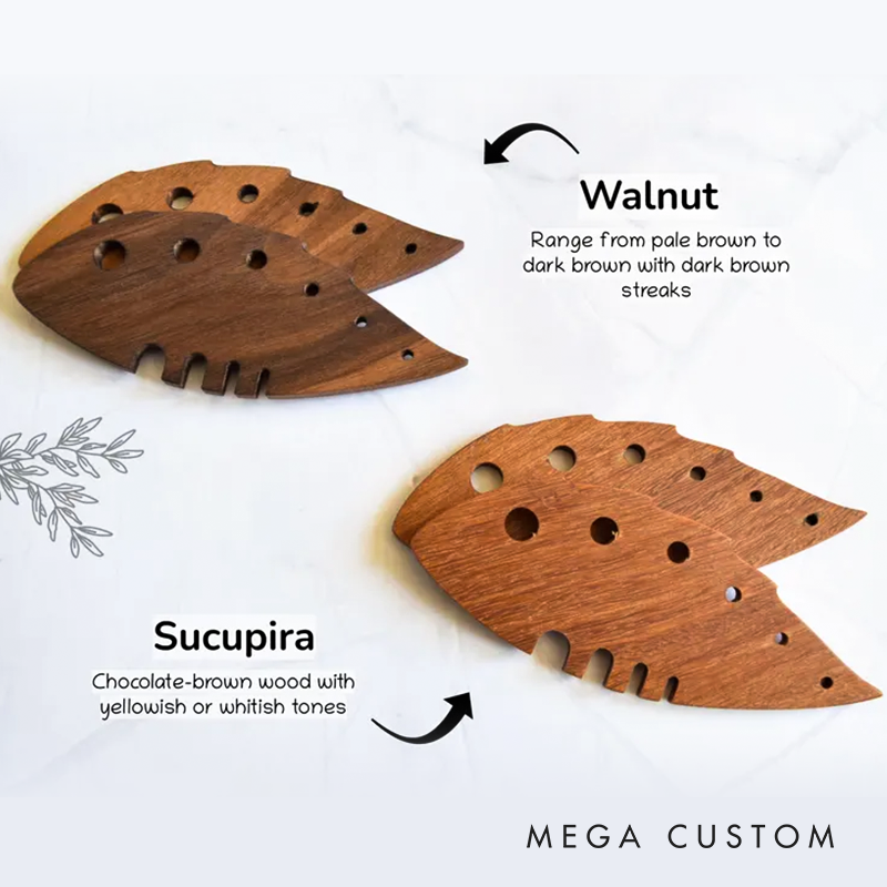  Personalized Leaf Stripper Custom Herb Stripper Remover Kitchen Gadget Tool Chef Gift Wooden Cooking Christmas Gift Stocking Stuffer