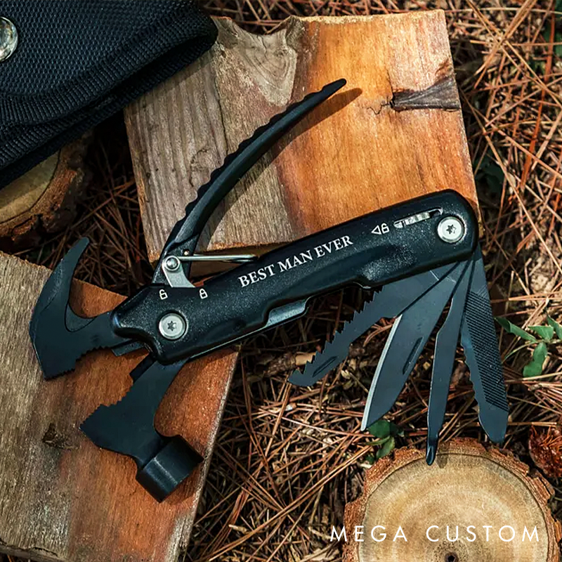  Personalized Multitool Custom Engraved Multi Tool Groomsmen Gifts Camping Hunting Fishing Pocket Tools Outdoor Gifts for Dad