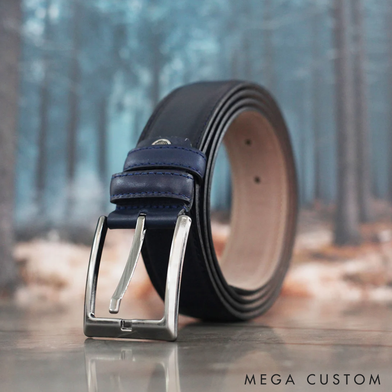 Personalized Leather Belt Custom Handmade Belt Valentine's Day Gift  Engraved Leather Belt Gift for Boyfriend Best Man Gift