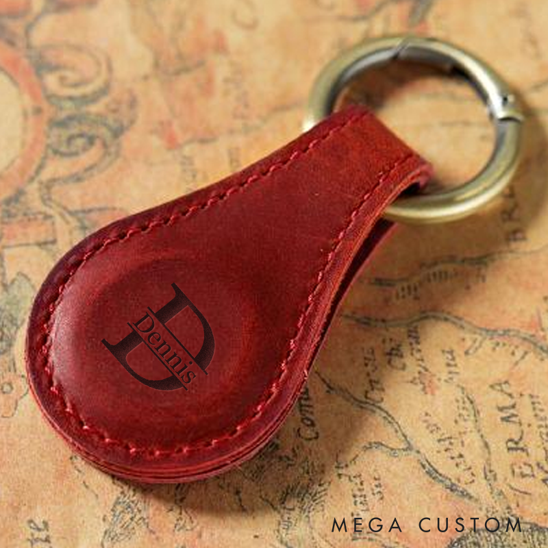 Personalized Leather Magnetic Book Mark Engraved Bookmark with Name Custom Reader Gift for Him Journal Accessory