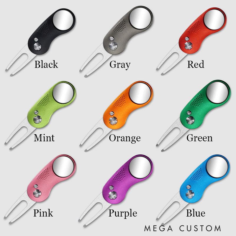 Personalized Golf Divot Tool Custom Golf Gift for Men Engraved Golf Ball Marker Golf Groomsmen Gift for Dad Husband Gift Golf Accessories