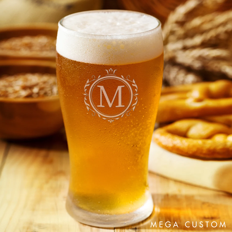 Personalized Beer Glasses Engraved Glasses Custom Barware Gift for Him Glass Beer Gifts for Boyfriend Husband