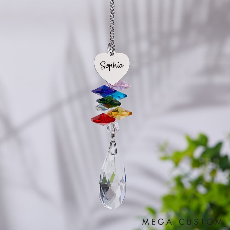 Personalized Rainbow bridge Sun Catcher Pet memorial Gifts Rainbow Bridge Gifts