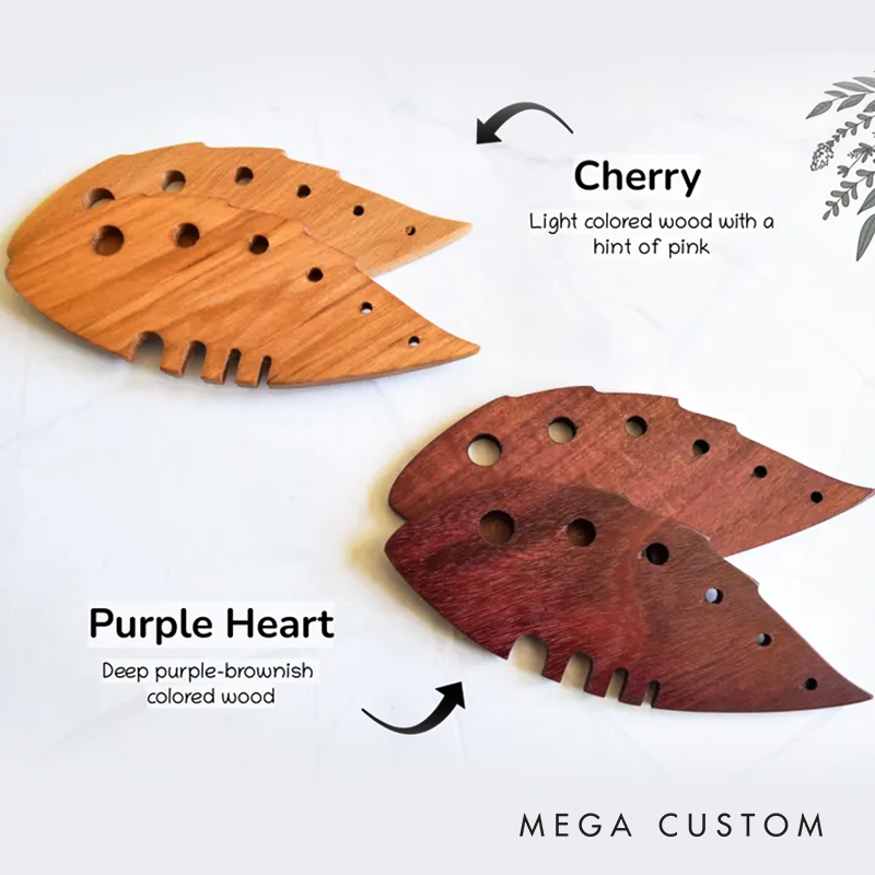  Personalized Leaf Stripper Custom Herb Stripper Remover Kitchen Gadget Tool Chef Gift Wooden Cooking Christmas Gift Stocking Stuffer