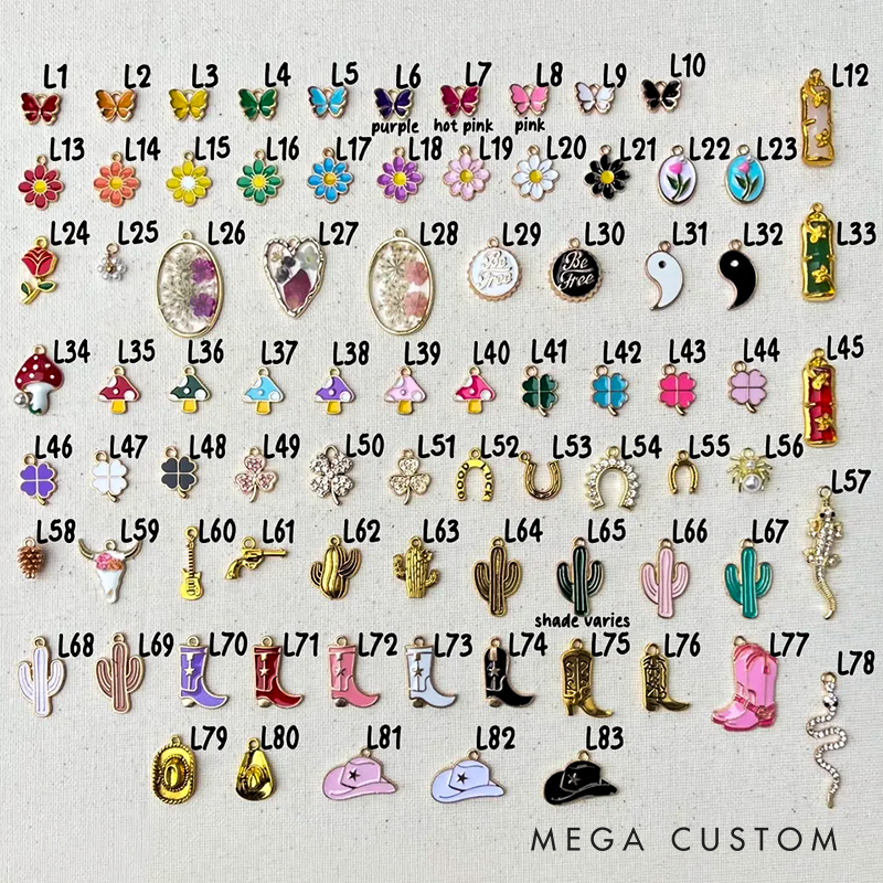 Custom Charm Keychain: Decorative Handbag Purse Chain