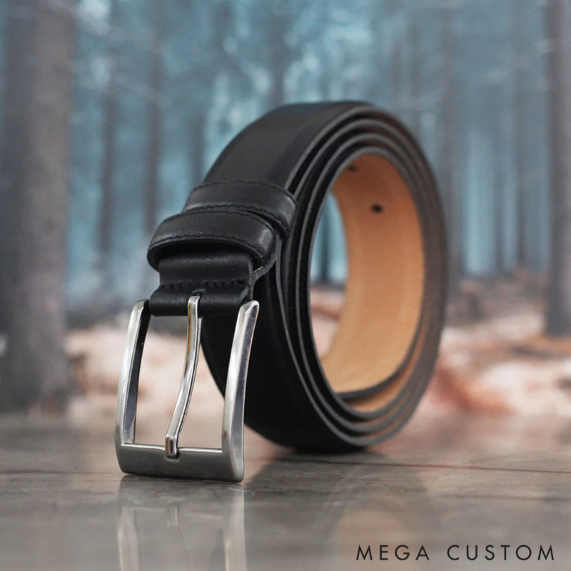 Personalized Leather Belt Custom Handmade Belt Valentine's Day Gift  Engraved Leather Belt Gift for Boyfriend Best Man Gift