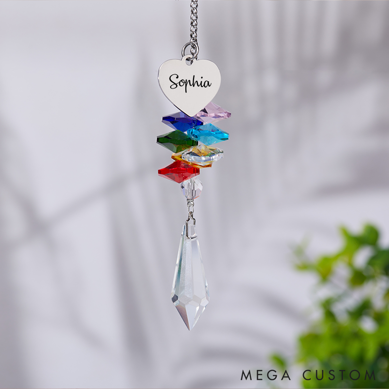 Personalized Rainbow bridge Sun Catcher Pet memorial Gifts Rainbow Bridge Gifts