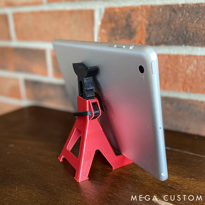 Jack Stand Phone Holder Mechanic Desk or Toolbox Accessory
