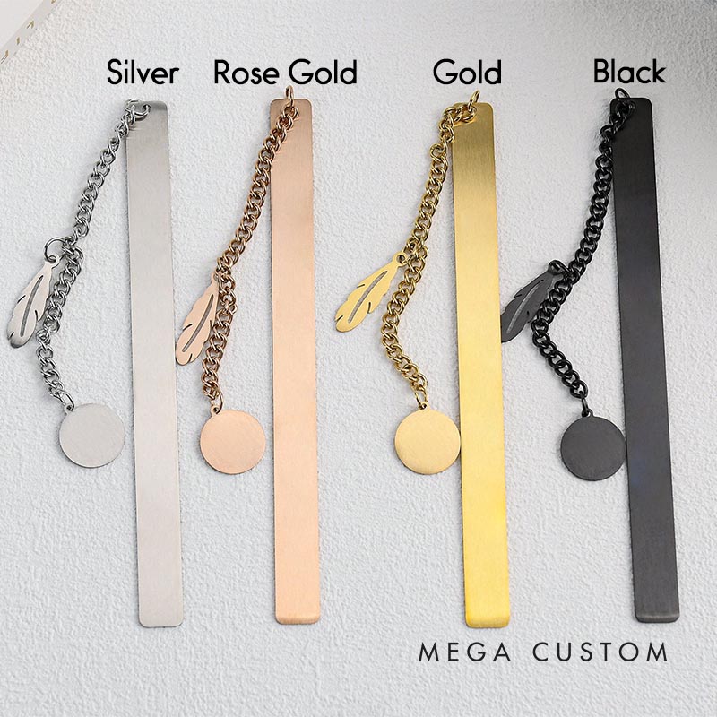 Personalized Couple Heartbeat Bookmark with Name Bookmark for Husband Wife Girlfriend Boyfriend
