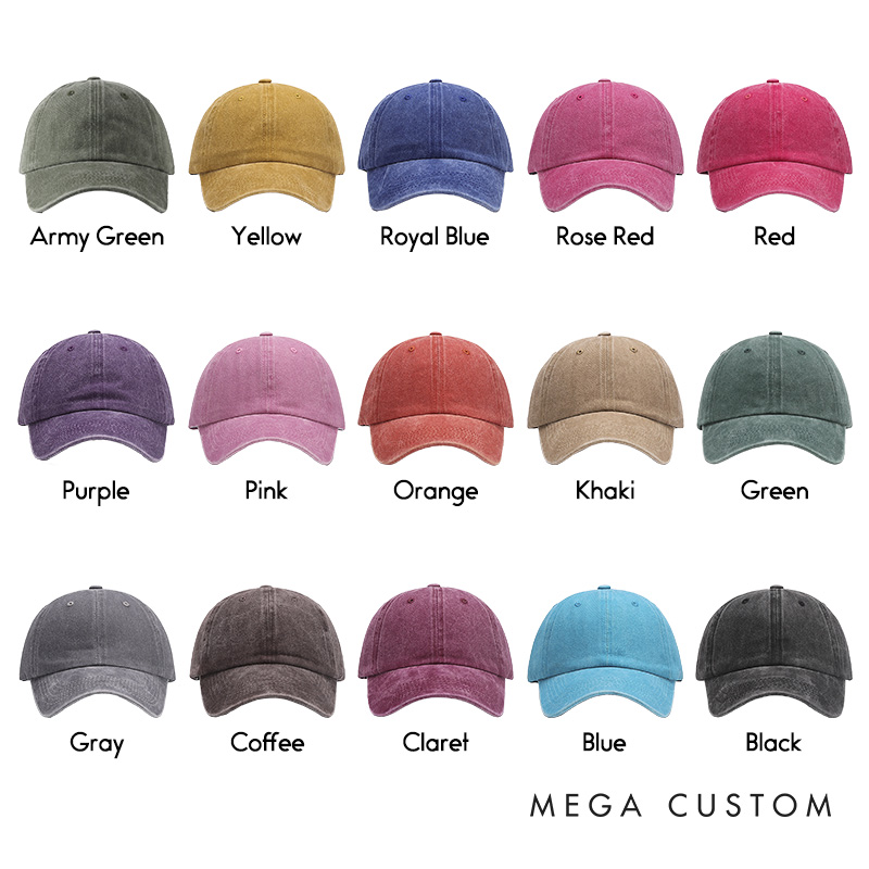 Personalized Future Mrs Embroidered Washed Cotton Baseball Cap
