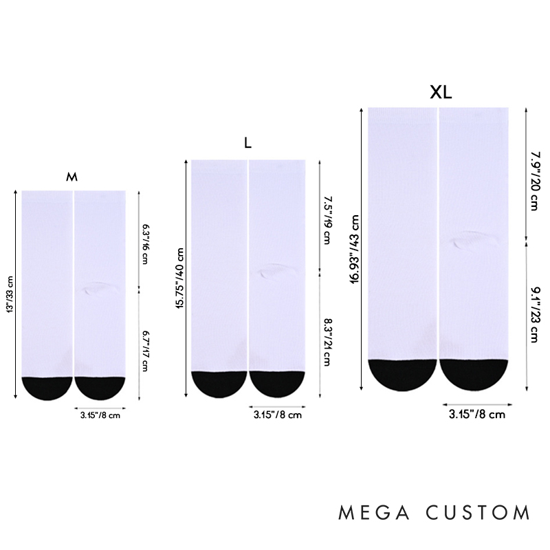 Personalized Love Heart Couple Face Socks Valentine's Day Socks for Husband Wife Boyfriend Girlfriend