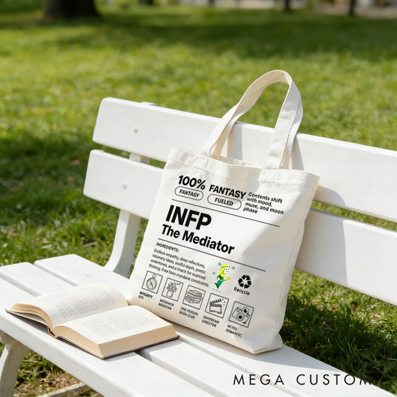 Personalized MBTI 16 Personalities Tote Bag Thoughtful Gifts