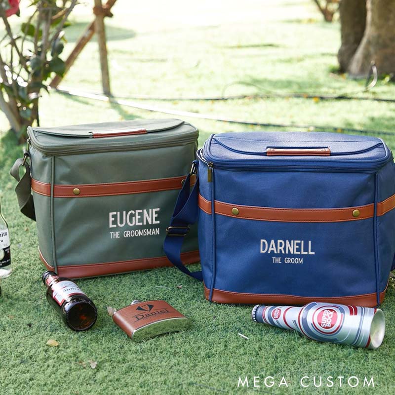 Personalized Bottle Groomsmen Cooler Bag Groomsmen Gift Custom Embroidered Cooler Bag Best Man Gift Cooler Bag